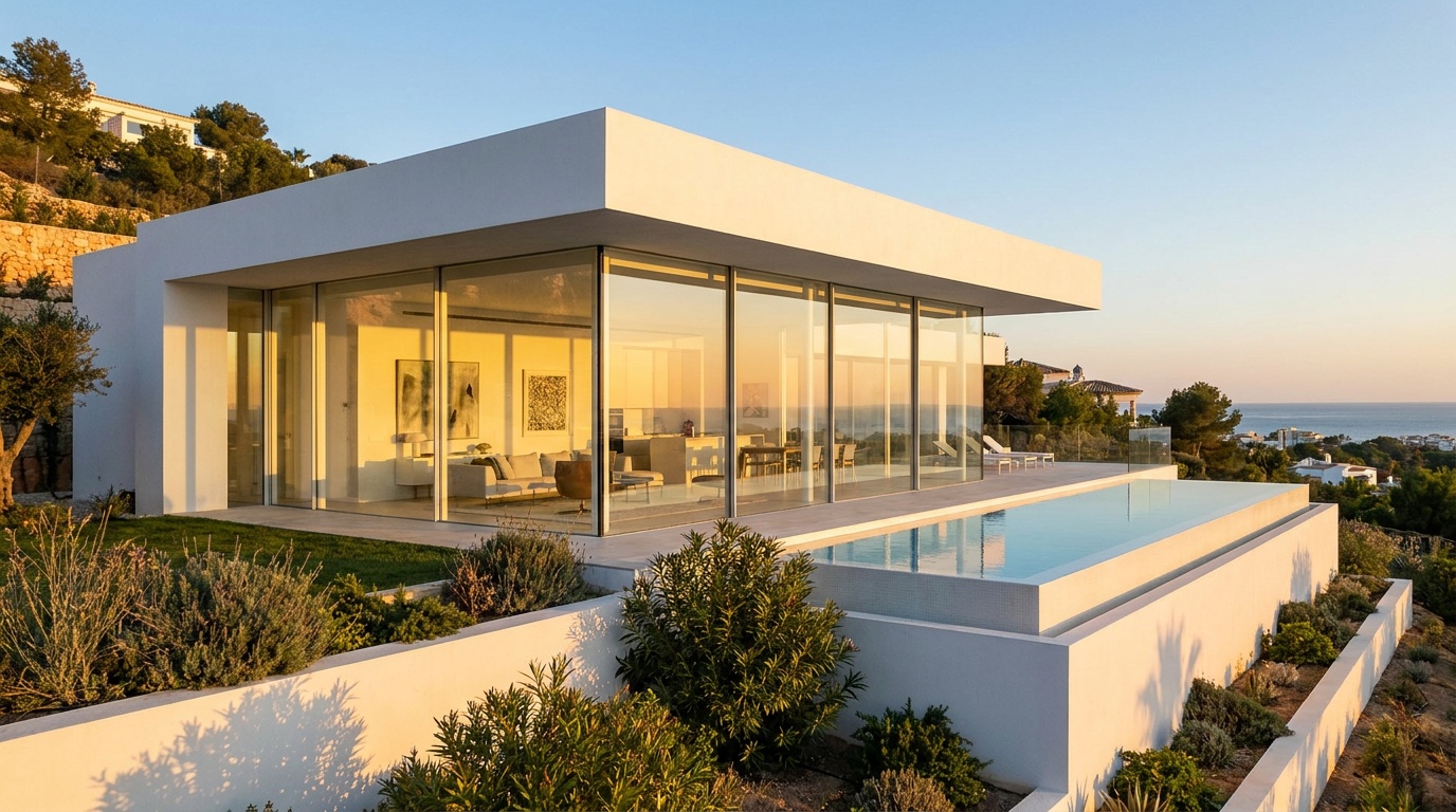 Mediterranean villa architecture