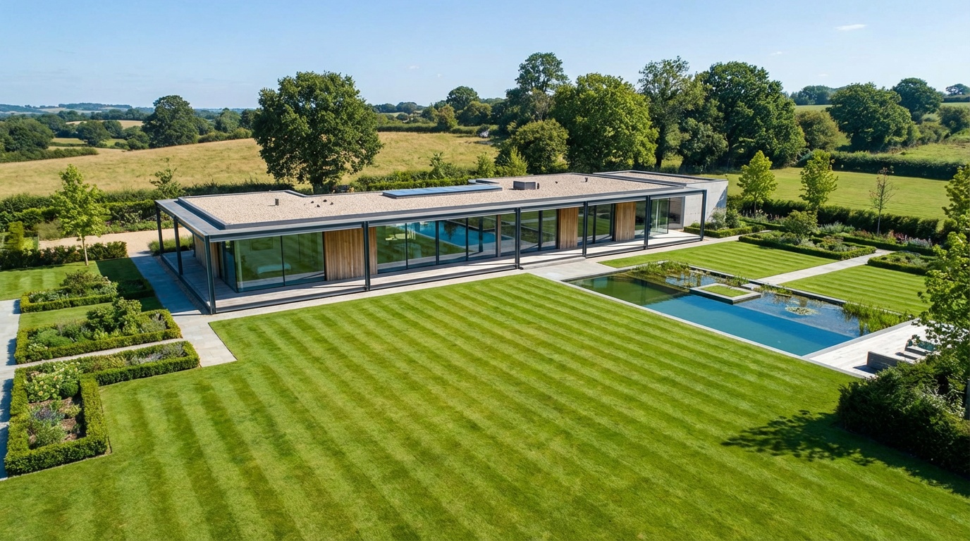 Pavilion style home