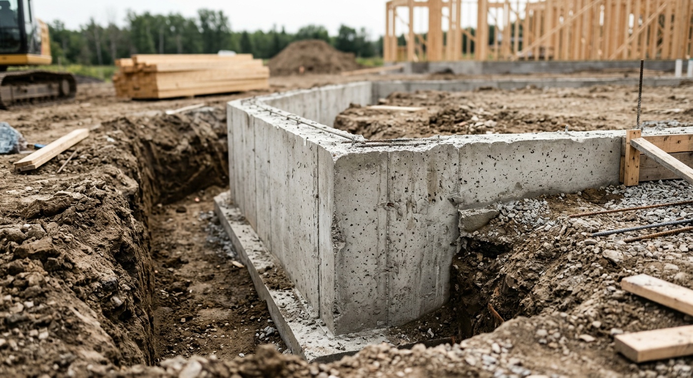 Exterior basement waterproofing